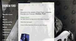 Desktop Screenshot of andrewfordbass.com